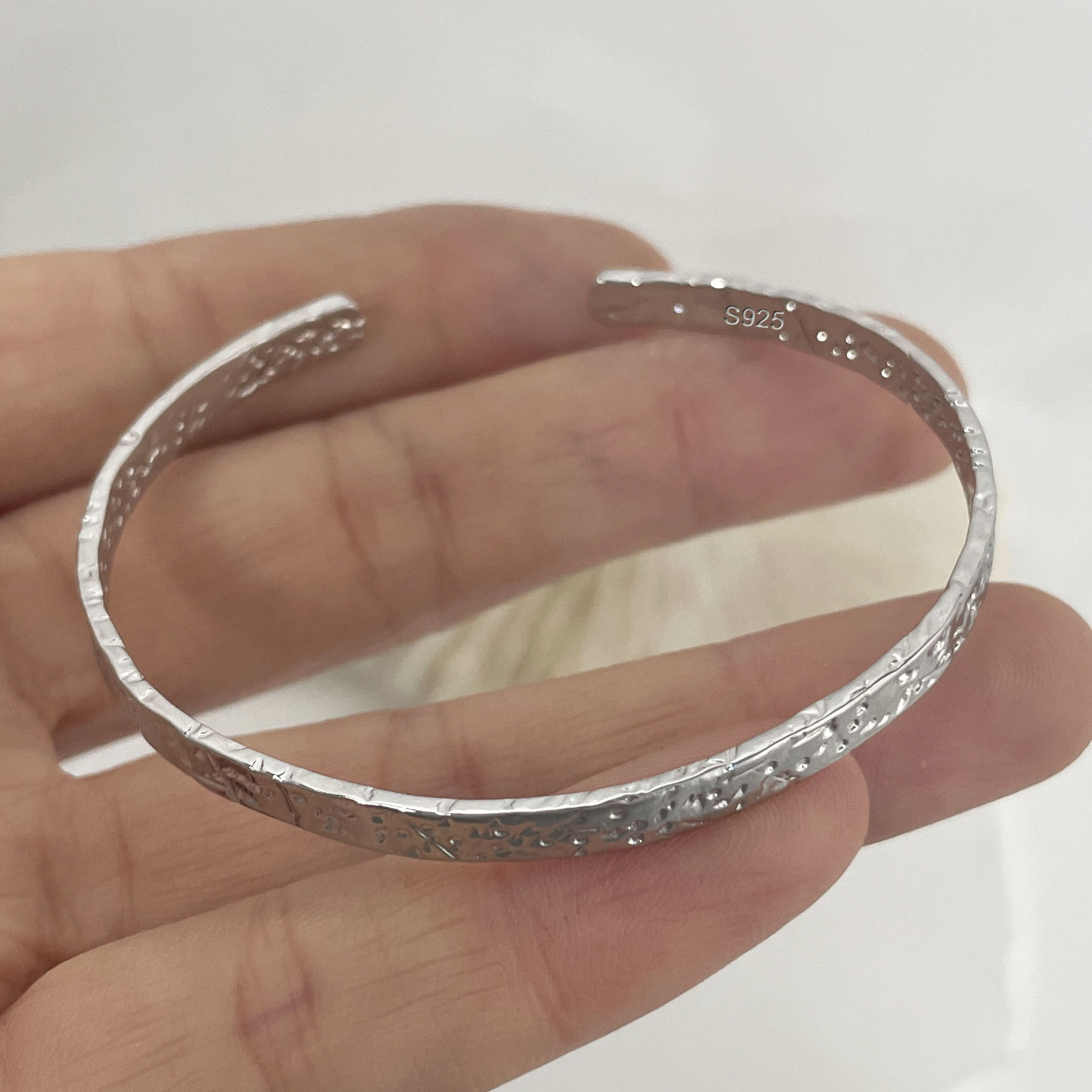 925 prata esterlina pulseiras para mulheres corrente acessórios tendência vintage simples coração pingente festa jóias presente: Marfim