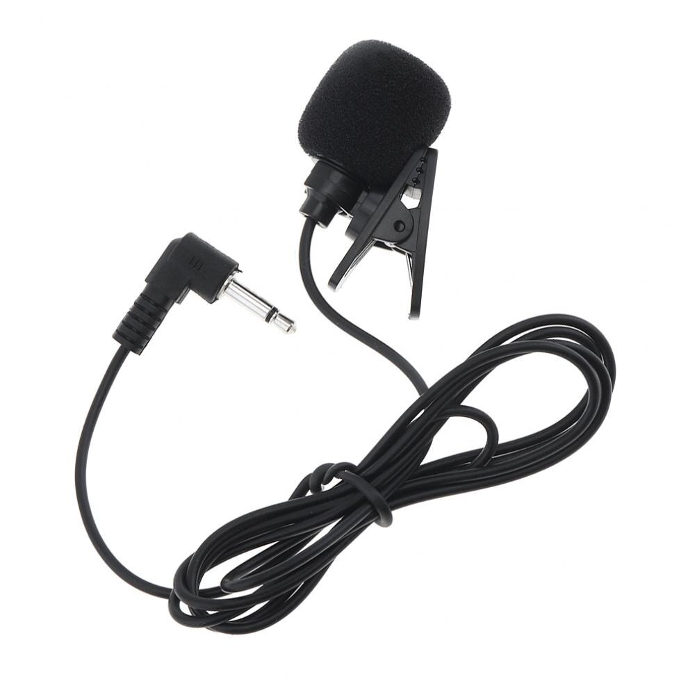 Universal Portable 3.5mm Mini Headset Microphone Lapel Lavalier Clip Microphone for Lecture Teaching Conference