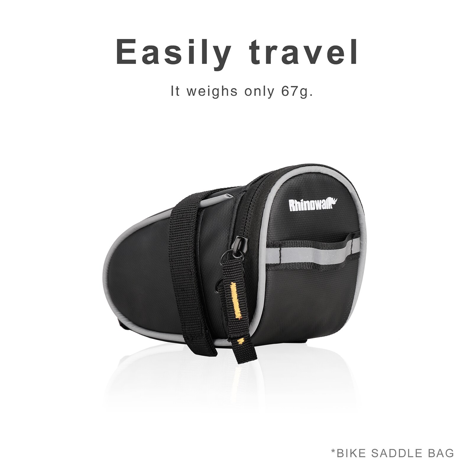 Rhinowalk-bolsa impermeable para SILLÍN de bicicleta, bolsa debajo del asiento, a prueba de lluvia, accesorios para ciclismo de montaña
