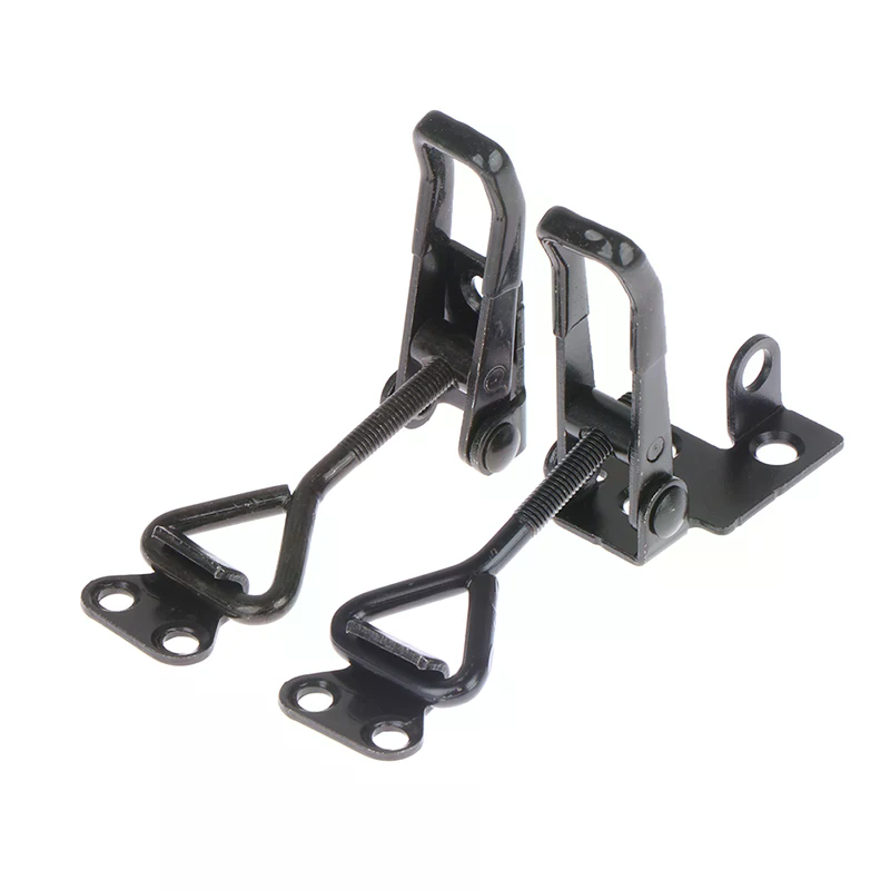 Elbow Clamp Black Quick Clamp Latch Clamp Box Cabinet Boxes Lever Handle Lock Hasp For Home Sliding Door Furniture Hardware