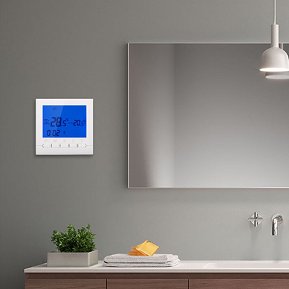 Wireless Wifi APP Control LCD Display Smart Temperature Room Heating With Backlit Home Regulator Digital Thermostat Programmable