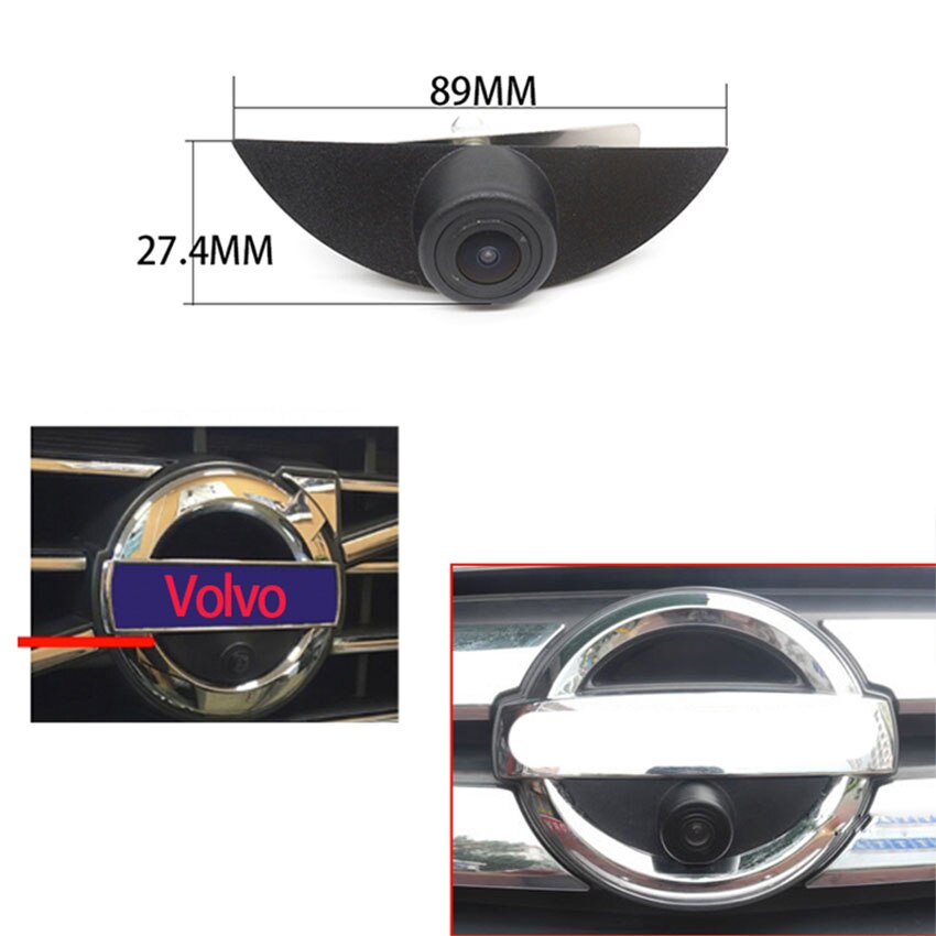 Car Special Front HD Camera For Volvo universal Car front camera Waterproof Night Vision CCD