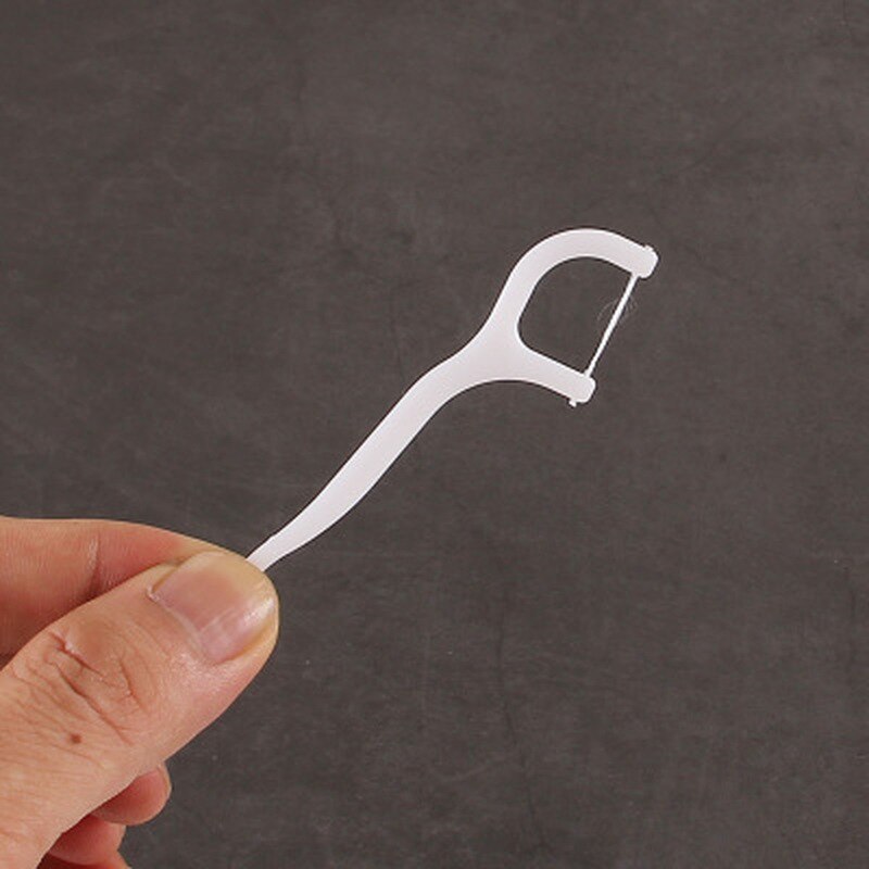 40 Pcs Oral Hygiene Dental Floss Tooth Stick Picks Interdental Brush Teeth Clean Care Toothpick Flosser Daily Life Tool