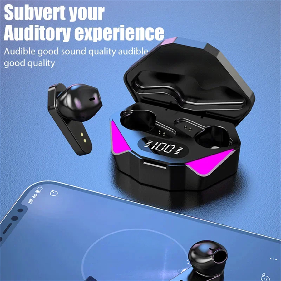 AIR X15 écouteurs Bluetooth sans fil Gamer casque Sport faible latence écouteurs fone Gamer casque Gamer avec micro mains libres
