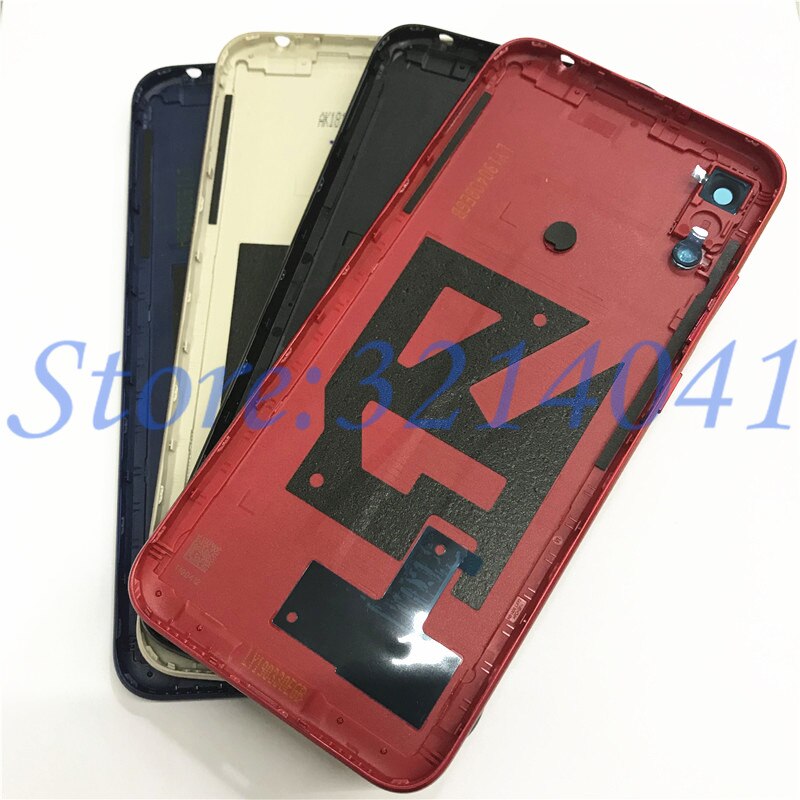 6.09 "Voor Huawei Honor 8A/8A Pro JAT-LX1 JAT-L41 JAT-LX3 Back Battery Cover Deur Behuizing Case Rear Onderdelen met Zijknoppen