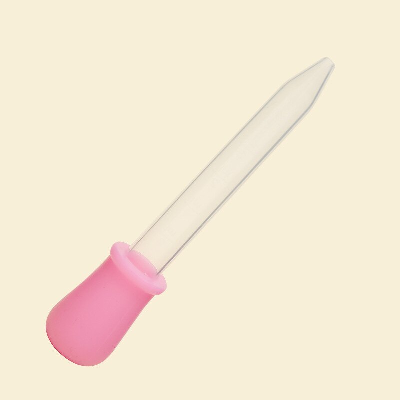 1PCS Kids Toy Stamp Child Mini Printing Paper Hand Shaper Stamp Mold Scrapbook Tags Cards Craft DIY Punch Cutter Tool: pink pipette