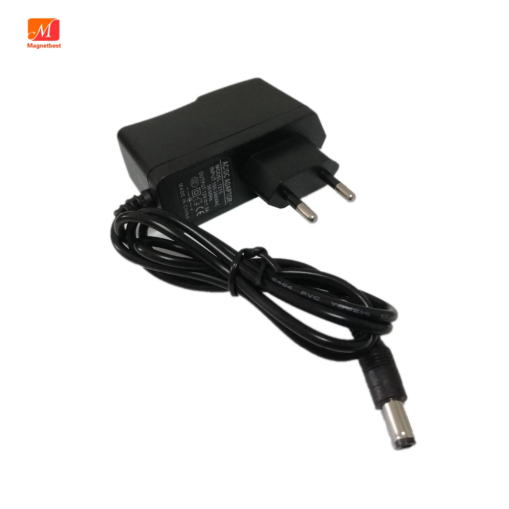 Adaptador de 12V 1.5A 1500mA AC 100V-240V Adaptador convertidor DC 12V 1.5A 18W cargador de fuente de alimentación EU US enchufe 5,5*2,5/2,1 MM