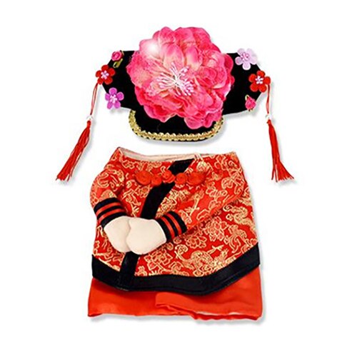 Sjovt kat kostume qing-dynastiet kinesisk kejser cosplay tøj til hunde halloween xmas kæledyr beklædning: Kinesisk prinsesse / Xl