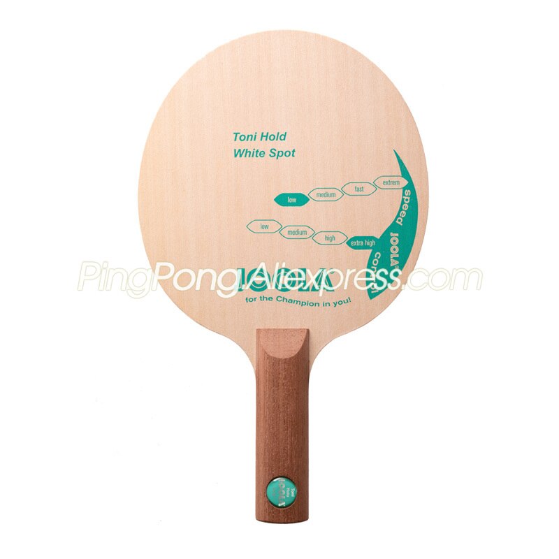 Joola TONI HOLD White Spot (Control &amp; Chop, DEF, Soft) Table Tennis Blade Chop Racket Original JOOLA Ping Pong Bat / Paddle