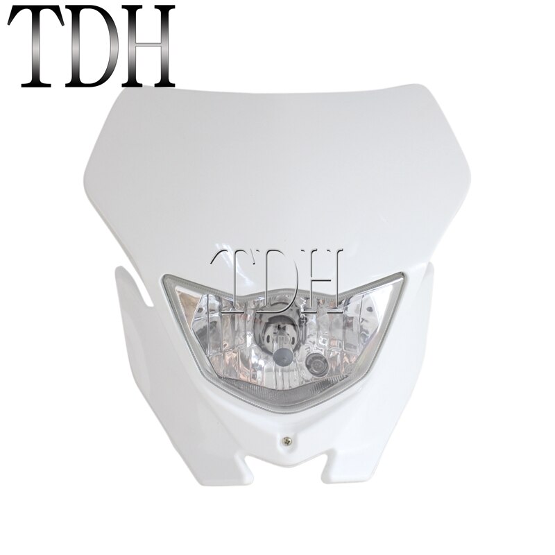 Faro Universal para motocicleta, Enduro, Motocross, Enduro, máscara de carenado para Yamaha WRF250 400 450 YZ TTR WR