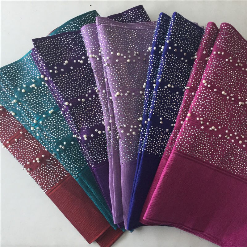 Couvre-gel africain Aso Oke, enveloppement de gelée avec perles et pierres, nigéria, cravate de tête pour fête AH30