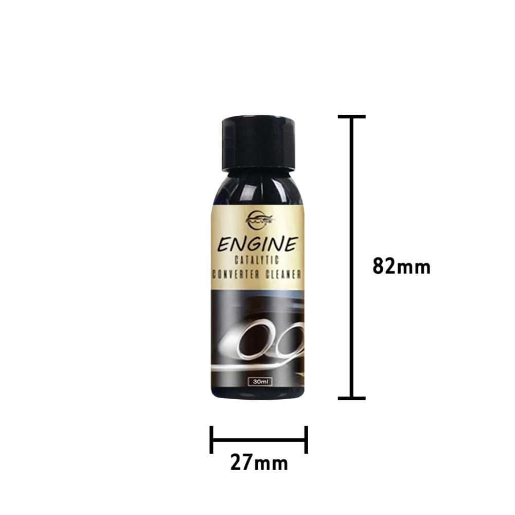 30ML Leistungsstarke Motor- Katalysator Reiniger Auto Kraftstoff Schatz Benzin Additiv Motor- Kohlenstoff Ablagerung Entfernen Auto Reiniger: Ursprünglich Titel
