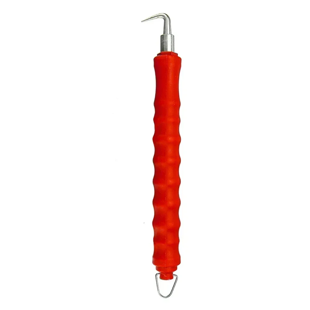 Twister de alambre de barras de refuerzo semiautomático, gancho de atado de acero, alicate de anudado de alambre de barras de refuerzo para sitio de construcción, herramienta de bobinado de valla giratoria, 1 ud.