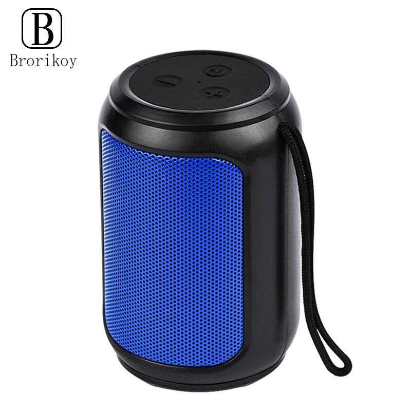 A3 Mini Draadloze Bluetooth-Compatibel 5.0 Speaker Kit Draagbare Outdoor Geluid Led Licht Intelligente Ruisonderdrukking Handsfree