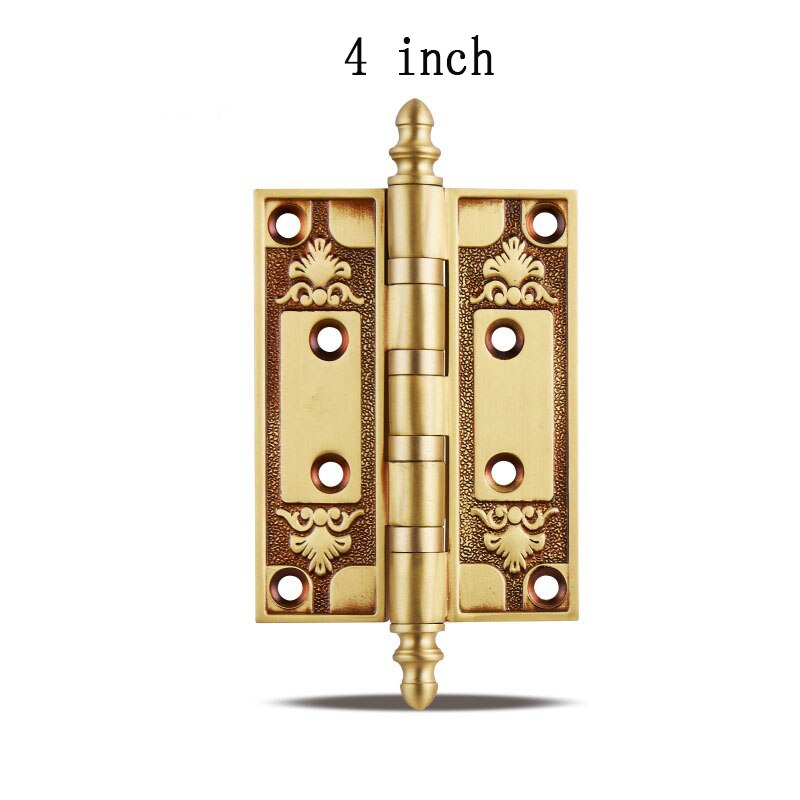 1 pc 1 pair / 4inch hinges Furniture hinges Door hinge solid brass 5 inch Mute Bearing Hinges: D-0342-4