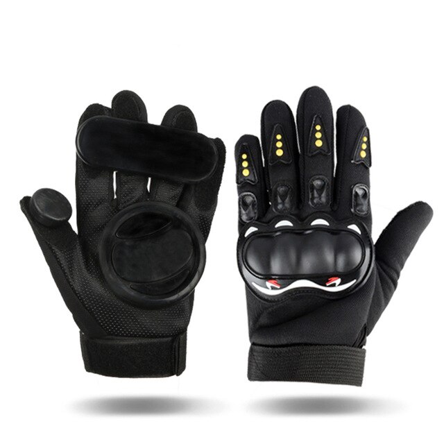 Guantes de bloque deslizante para Longboard, freno para monopatín, freno de derrape, guante de giro para ayudar a frenar y bailar a la deriva: A
