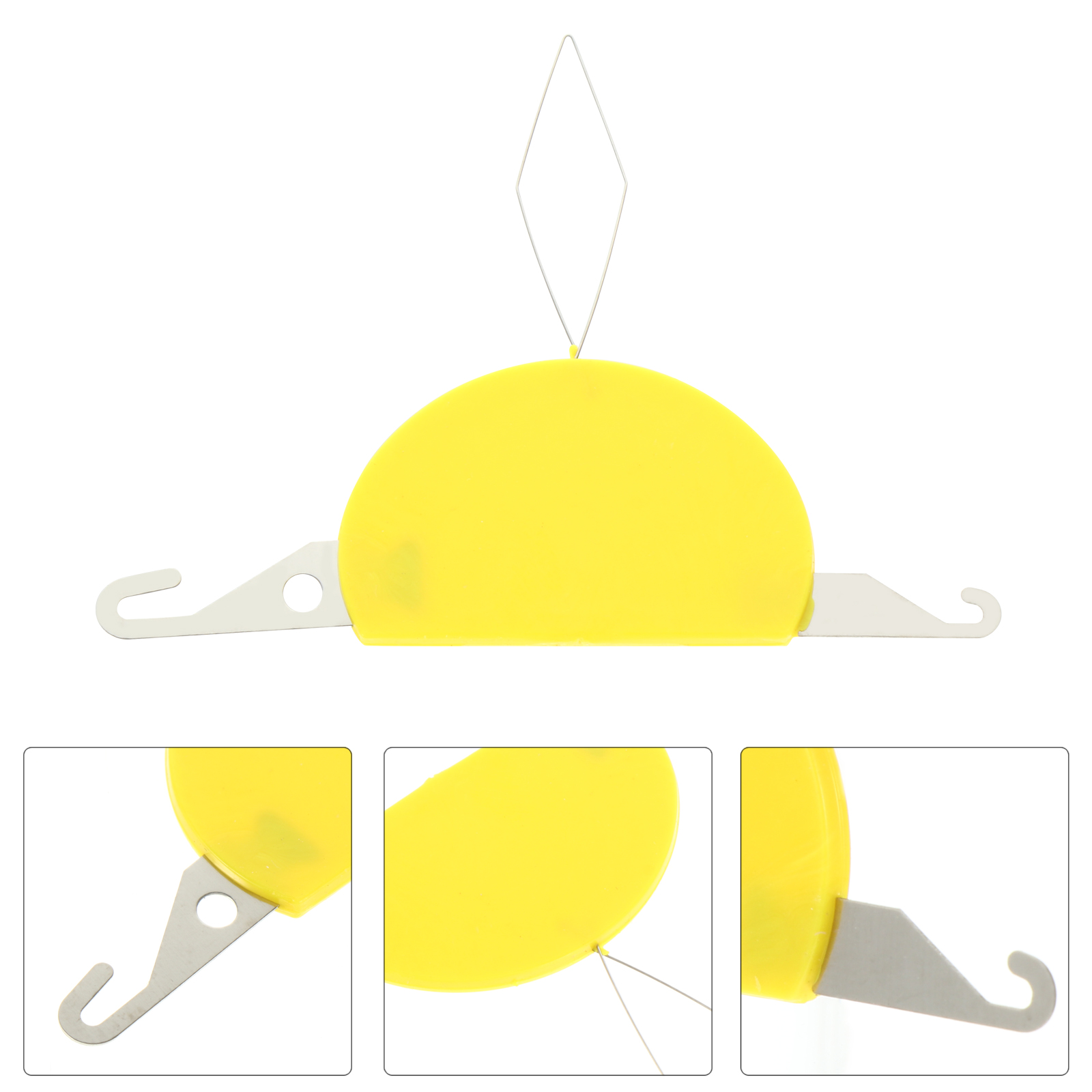 2Pcs Cross Stitch Embroidery Wire Loop Needle Threader Hand Machine Sewing Tool