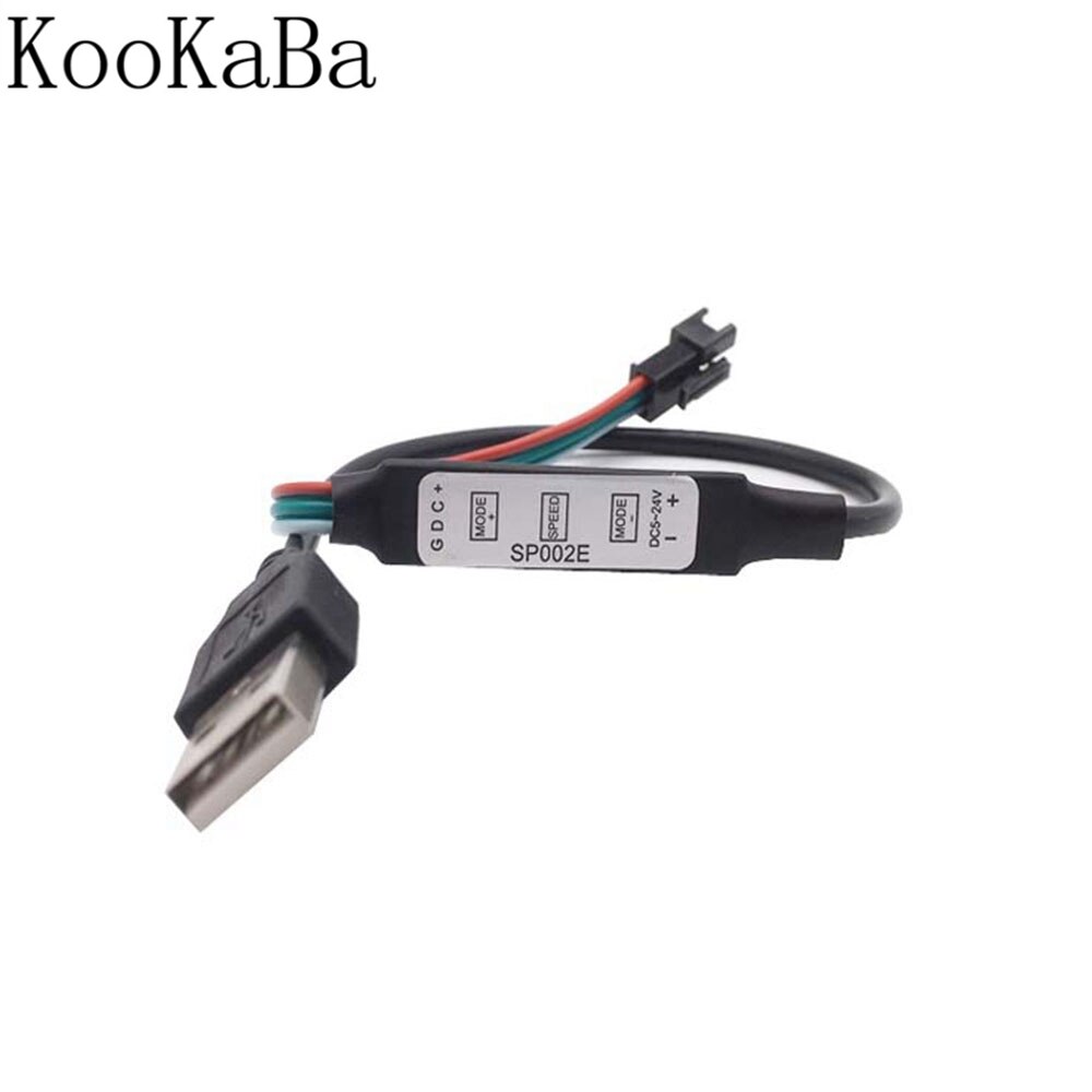 WS2811 WS2812B WS2813 WS2815 RGB LED Pixels Strip Controller SP002E SP105E SP106E SP107E SP108E SP110E SP501E: USB SP002E