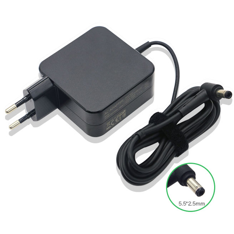 ASUS 19V 3.42A 5.5*2.5mm 65W Adapter do ASUS K52 K52F X555L F555 Toshiba V85 ładowarka do notebooka