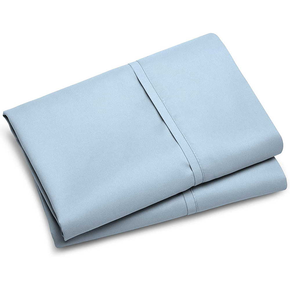 Taie d'oreiller enveloppe 1 pièce pour dormir, housse de coussin douce pour lit, taille Muti Standard/Queen/King/corps: See below for size descriptions / Marron