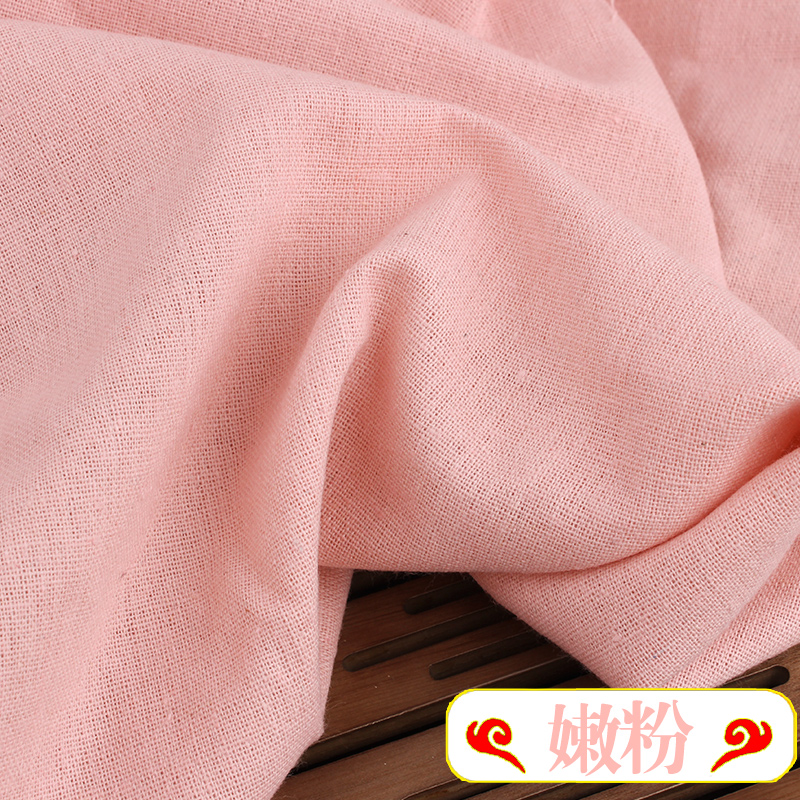 50 x 150cm enfärgat linne-bomullstyg för nålbroderi lapptäcke sömnad textilier sommarkläder ramityg: Silver-