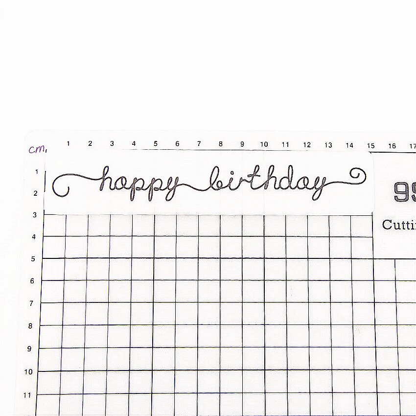 Easter plastic clock template happy birthday craft card making paper card album wedding decoration Embossing folders