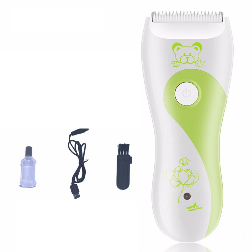Baby Electric Hair Clipper USB Rechargeable Children Silent Electric Scissors Portable Hair Clipper