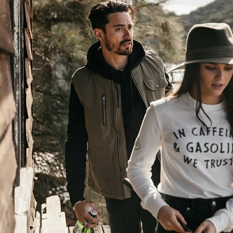 Chaleco de algodón multiusos para hombre, chaqueta de invierno con múltiples sudadera con bolsillos, clima frío, senderismo, viaje, Ejército