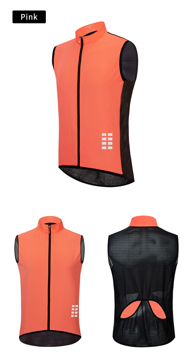 Ademend Mesh Mouwloze Motorjacks Moto Vest Downhill Mtb Run Fietsen Hoge Zichtbaarheid Motorbike Fietsen Jassen