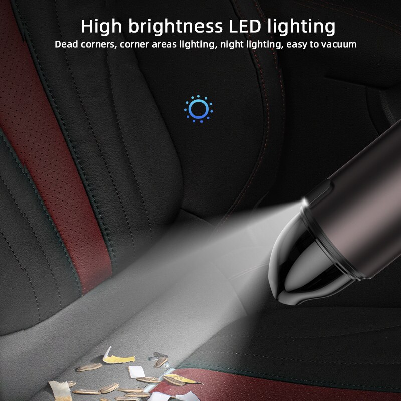 5000Pa voiture aspirateur sans fil Portable poche Super aspiration Mini aspirateurs pour voiture aspirateur AUTO intérieur nettoyage