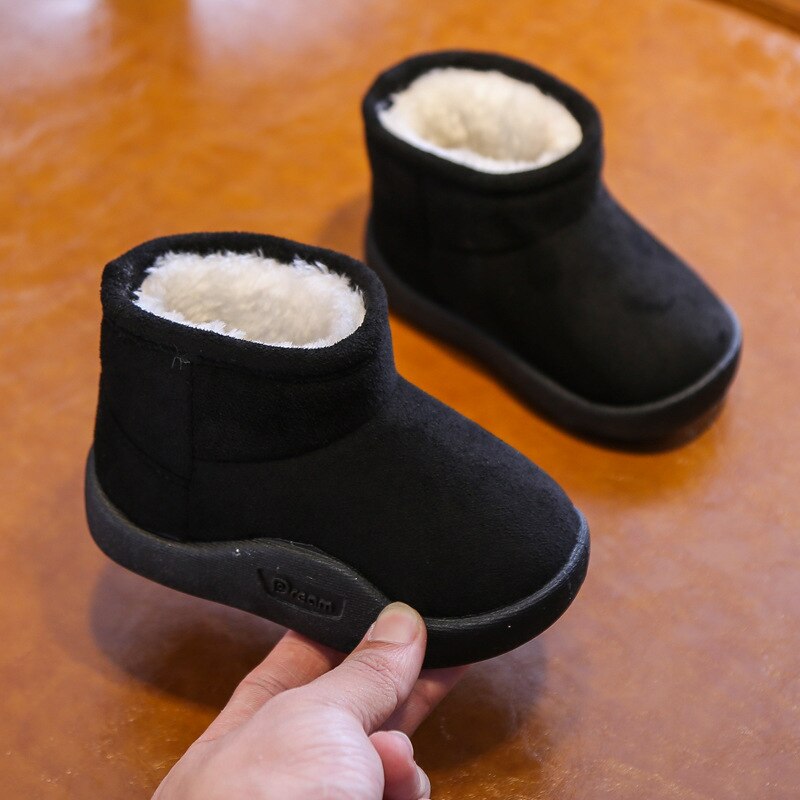 Kushyshoo Kinderen Katoenen Schoenen Winter Baby Fleece Peuter Schoenen Jongens Snowboots Kinderen Warme Schoenen Kids Laarzen Meisjes