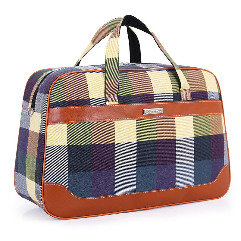 Sac à bagages unisexe Sac De Voyage toile sacs à main hommes Duffle fourre-tout sacs à main grande capacité Sac De Voyage Sac à bagages décontracté: green