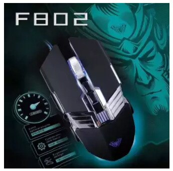 Tarantula F802 Macro Programming Wired Gaming Mouse Desktop PC Laptop Self-Definition Shining Mouse
