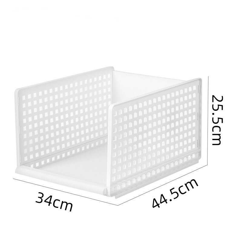 Plastic Drawers Closet Divider Storage Box Bin Cabinet Wardrobe Clothes Basket Organizer Case Container