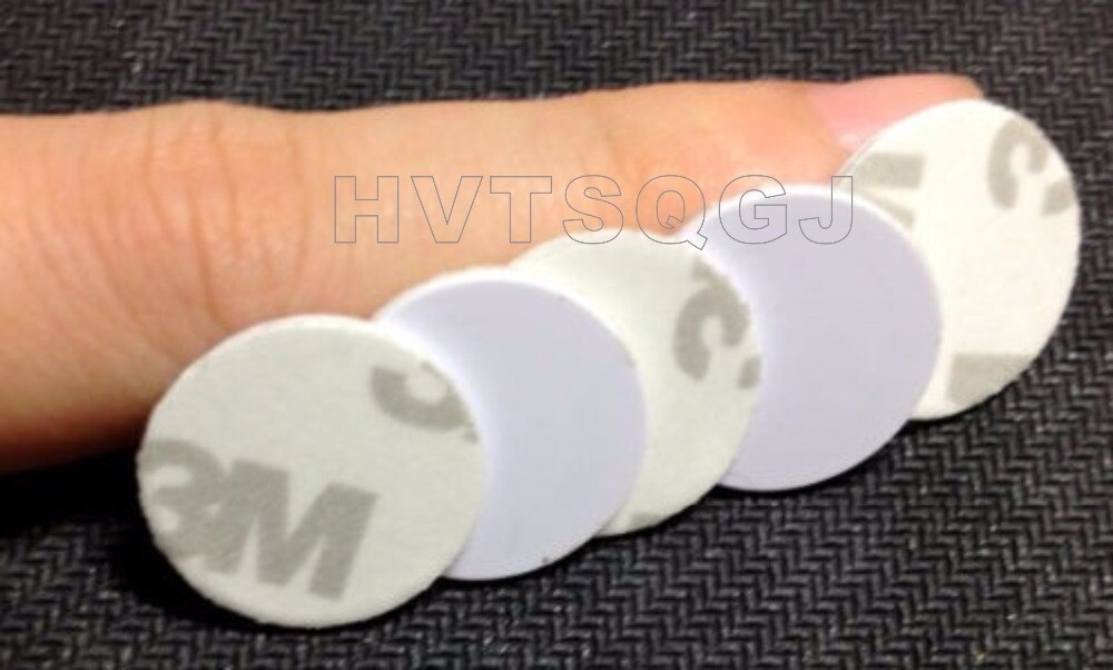 (100pcs)125Khz Rfid Tags Stickers PVC Waterproof EM/TK 4100 Smart Card sticker