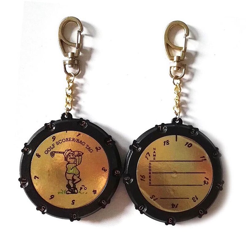18 Hole Golf Score Counter Plastic Golf Score Counter Score Counter Keychain