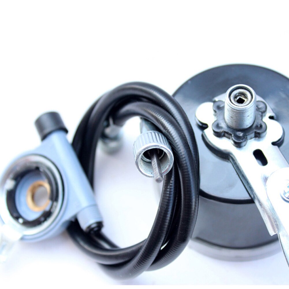 Vedenpitävä polkupyörän pyörän nopeusmittari analoginen mekaaninen matkamittari laitteiston mekaanisella nopeusmittarilla