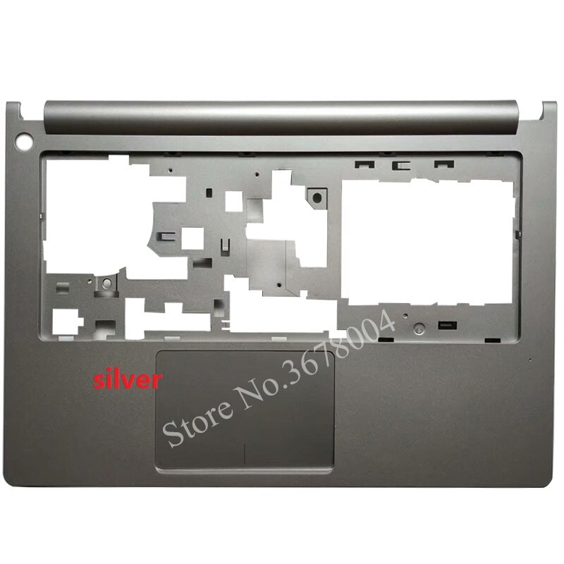 Nueva carcasa C para Lenovo Ideapad M30-70 reposamanos sin panel táctil Blanco/Negro/plata: Silver C shell