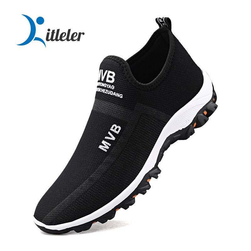 Summer Breathable Mesh Casual Walking Shoes for Men Lightweight Outdoor Jogging Sneakers Comfortable Sport Running Shoe: C108--Black / 7