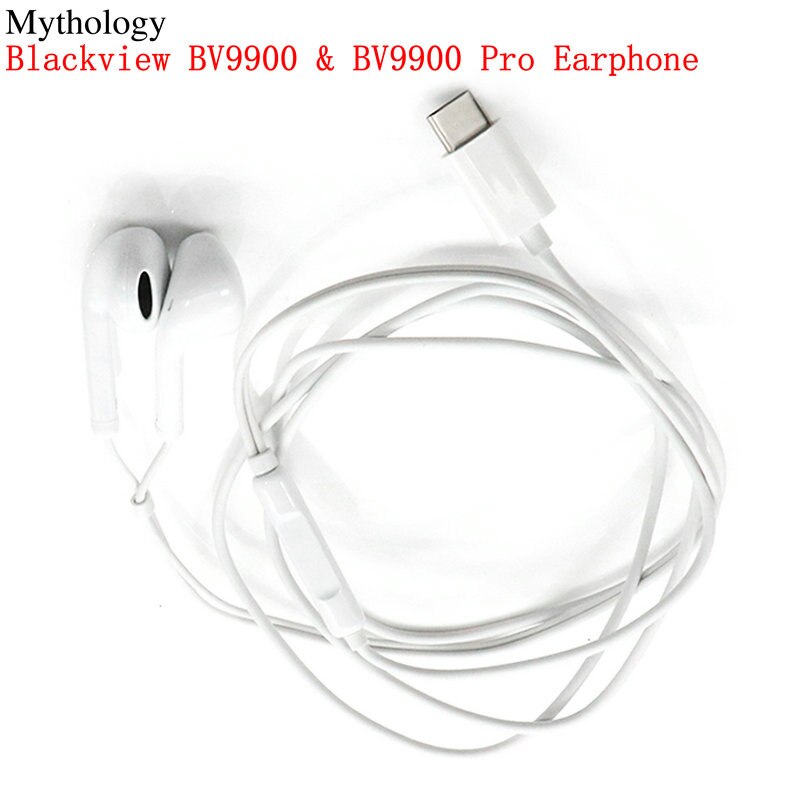 Oortelefoon Headset Voor Blackview BV9900 Pro Originele Hoofdtelefoon Type C Oortelefoon Kabel