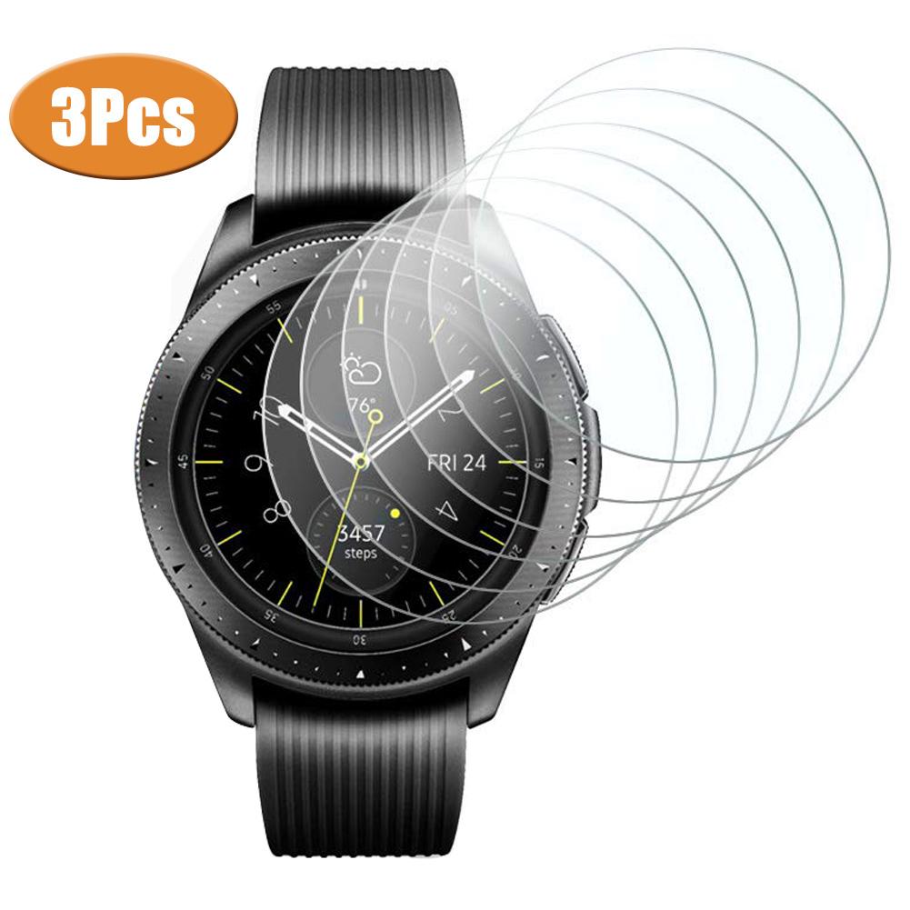 3Pcs Gehard Glas Voor Samsung Galaxy Horloge 42/46Mm Gear Sport S2 S3 Screen Protector Cover Beschermende film