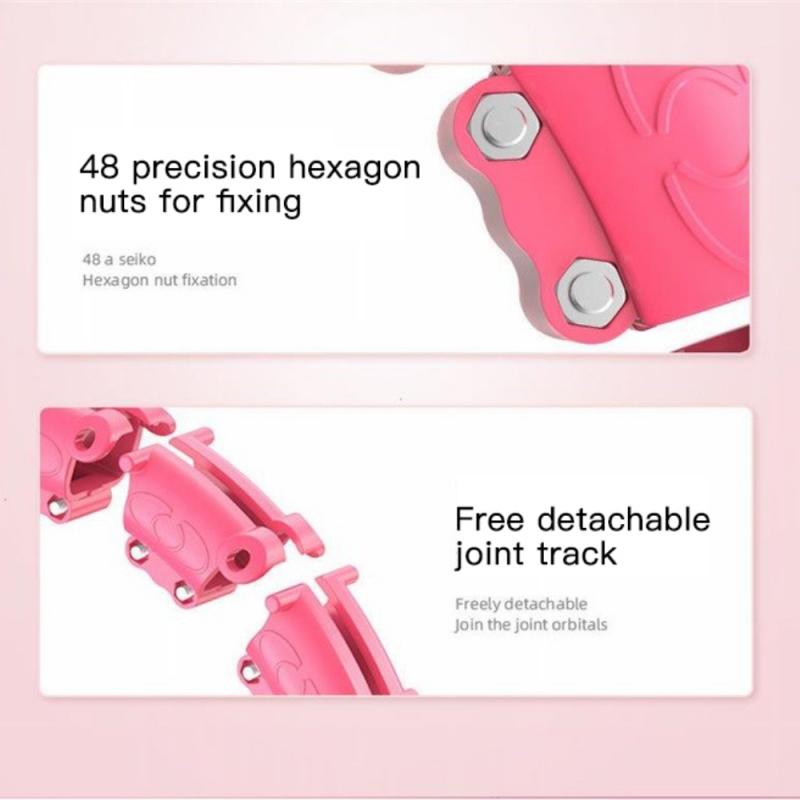 Yoga Smart Sport Hoops Fitness Einstellbar Smart Sport Kreis Die Dünne Taille Übung Ausrüstung 24 Abnehmbare Knoten Massage