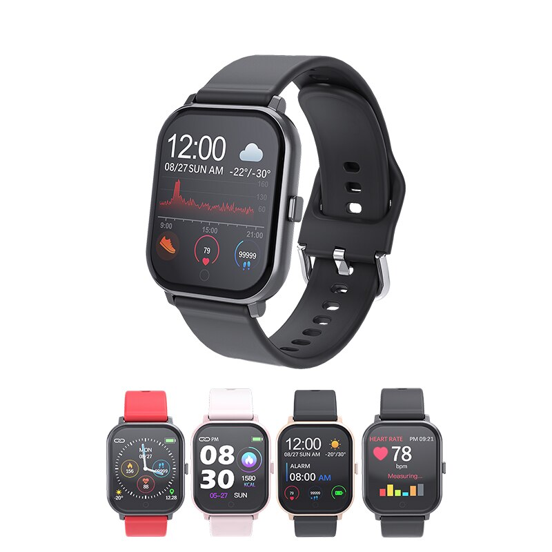 Smart Horloge MKS5 Fitness Horloge Waterdicht Bluetooth Sport Hartslag Tracker Call/Bericht Herinnering Smartwatch voor Android iOS