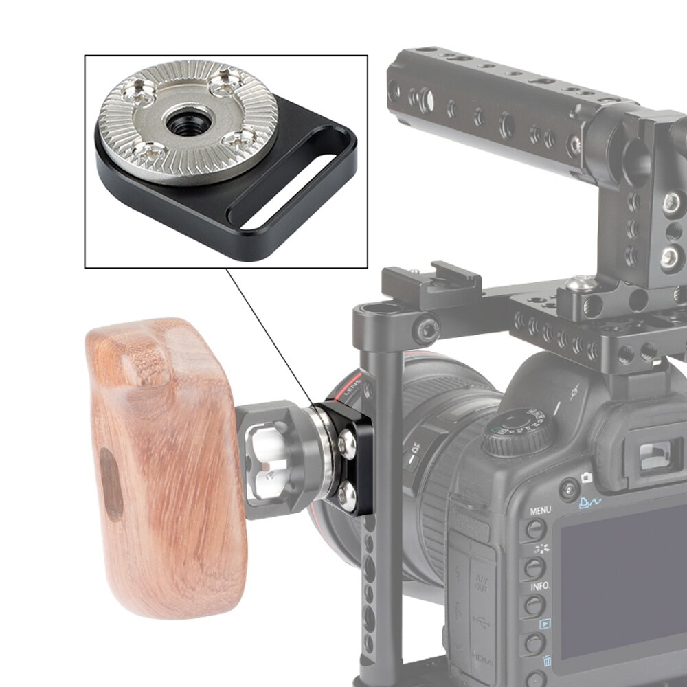 Kayulin standard M6 Femminile Arri Rosetta di Collegamento Supporto per qualsiasi Arri Rosetta accessori