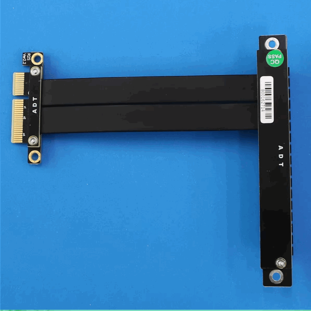 ADT-Link PCIe 3.0 x4 to x16 Riser Cable Male to Fe... – Grandado