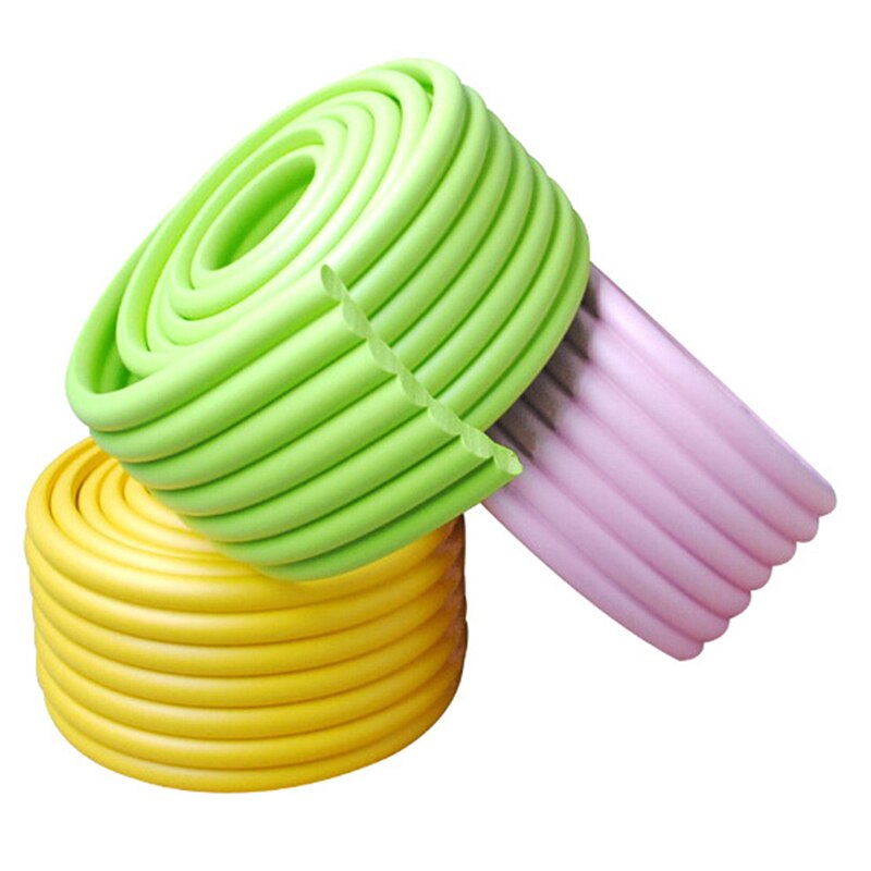 2M Kind Bescherming Tafel Guard Strip Kid Bescherming Corner Protector Baby Veiligheid Guards Edge Guards Effen Hoek Rubberen Bumper