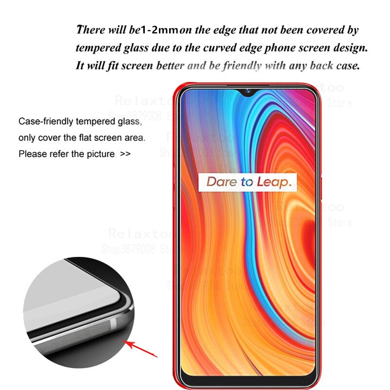 Realme C 3 Glas 2in1 Camera Protectors Voor Oppo Realme Real Mi Real Mi C3 3c C 3 Telefoon Screen film Cover Realmec3 6.5 ''Fundas