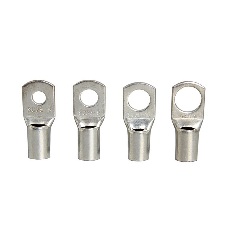 SC 25-6 25-8 25-10 SC Terminal de cable tipo nariz SC25 bloque de batería de cobre desnudo bloque Kit conector nariz Terminal fábrica