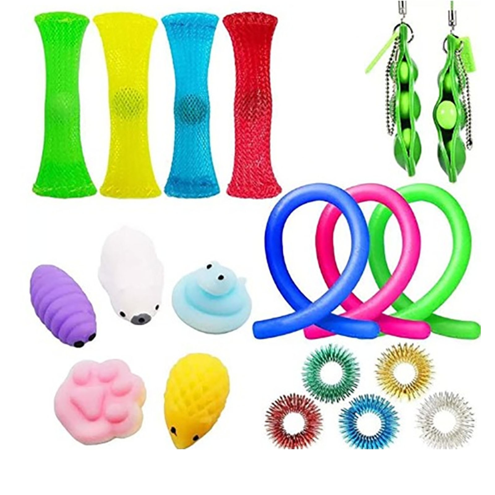 22 Pack Zappeln Sensorischen Spielzeug Set Stress Relief Spielzeug Autismus Angst Relief Stress Pop Blase Zappeln Sensorischen Spielzeug Für Kinder erwachsene: 07