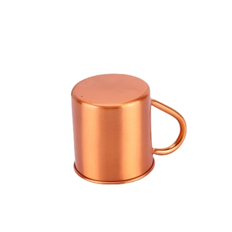 Kobberkrus 450ml - leie Kobber - til Øl, Kaffe, whisky - Slitesterkt med Håndtak